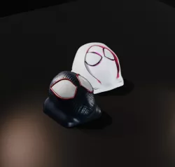 PACK - MILES AND GWEN - KEYCAP 3D KEYBOARD - SPIDERMAN