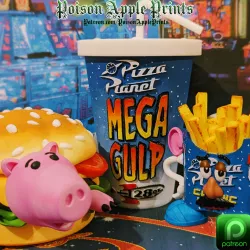 Pizza Planet Hammburger and Mr. Potato Fries