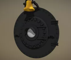 Polar Express front boiler smokebox & bell