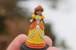 Princess Daisy Mario Fanart figure