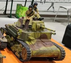 Rc tank Semovente 75-18/M40 and Carro Armato M13/40 1-10 Rc tank