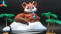 Red Panda figurine: more than a panda, a Pandadoux