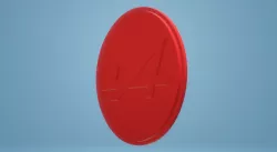 Renault R5 Alpine Turbo wheel center cap