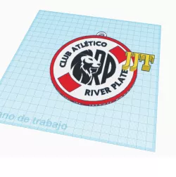 RIVER PLATE ARGENTINA SOCCER LIBERATORS CUP SOCCER BALL GALLINA GALLARDO JULIAN ALVAREZ CHAMPION KEY HOLDER