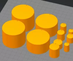 Rotary Knobs for Potentiometers