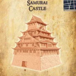 Samurai Castle  28 mm Tabletop Terrain