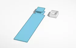 Señalador (bookmark) libro secreto