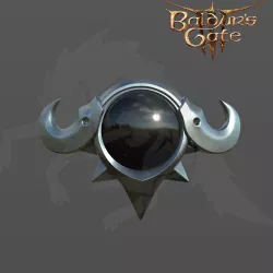 SHADOWHEART AMULET BALDUR'S GATE 3D MODEL FOR COSPLAY