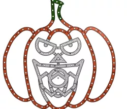 Singing Scary Pumpkin #2