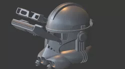 Star Wars Commander Bly helmet