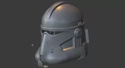 Star Wars Commander Neyo helmet