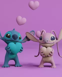 Stitch and Angel