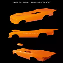 SUPER GAS NOVA - DRAG ROADSTER BODY