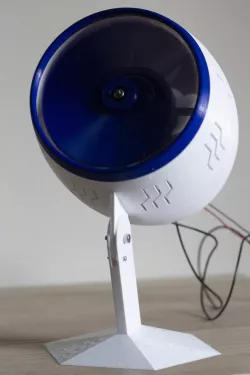 Table Fan Working