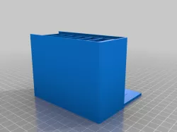 Tall Divided Pill Box