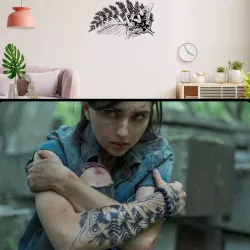 The last of us Ellie Tattoo 2D Art