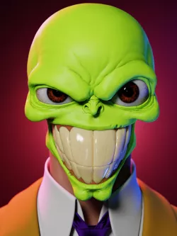 "The Mask" Comic Mask