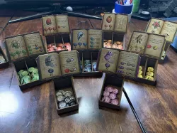 The Quacks of Quedlinburg MEGA BOX | Board Game Organizer | Complete Organizer