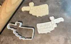 Till Death Bloody Butcher Knife Cookie Cutter