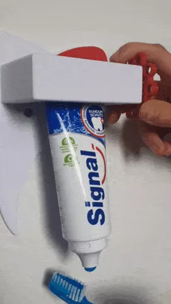 Toothpaste roller