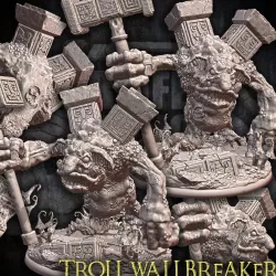 Troll giant with Hammer