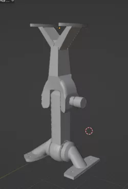 TV support arm