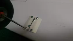 Undercarriage plates for foamboard planes