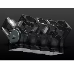 V8 engine block