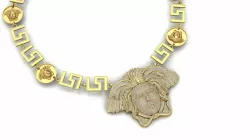 versace locket set