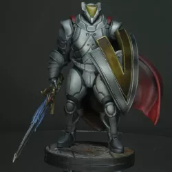 Void Knight Ready Pose (Display Model) 
