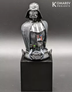 WICKED STAR WARS DARTH VADER BUST: TESTED AND READY FOR 3D PRINTING