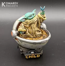 WICKED STAR WARS GROGU BUST: TESTED AND READY FOR 3D PRINTING