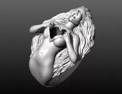 Woman Ring Offering My Heart Take my heart ring