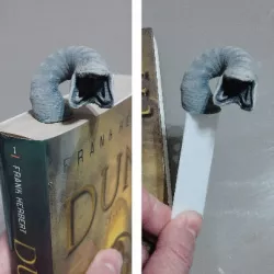 worm bookmark