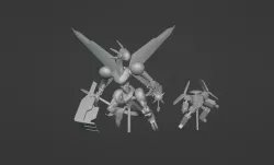 Yugioh 5ds Leo Rua 3d print stl model pack