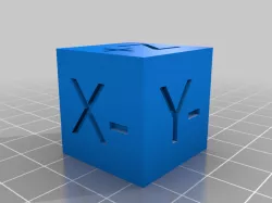 1.0" XYZ Cube