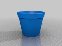 10cm Tall Flower Pot