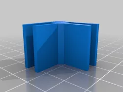 20mm test edge 5MM My Customized Parametric Mini Modular Framing System - Corner Block and Rail