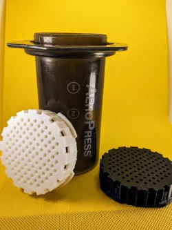 3D-Printable Custom Aeropress Cap Replacement