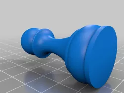 3D Printed Chess Pieces: Pawn