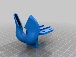 5015 Radial Mod for Artillery Genius Pro with height adjustment