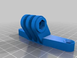 Action camera mount for "Specialized" bike saddle