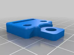 ADXL Mount for E3D Revo and Print Bed