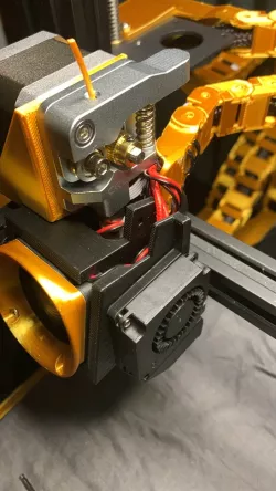 Aquila X2/Ender 3 Reinforced Direct Drive and Cable Chain Mount V2