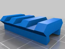 Baikal MP-651K Front 11mm to 22mm Rail Adapter