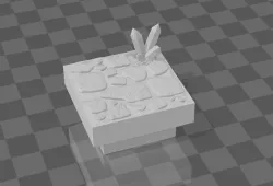 Basic cavern floor with crystals (Dungeon Blocks compatible)
