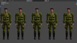 Battlepack - Armée de Terre - Soldats Parachutistes de Classe Gilou Avancé spécial Wargaming