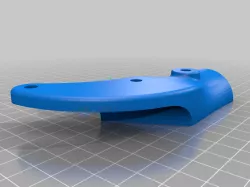 Beach lounger hinge