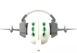Bionicle DJ Cyber Mask/Headphones (Bomb Rush Cyberfunk)