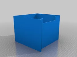 bucket after nozzle cleaning for Bambu Lab X1 Carbon